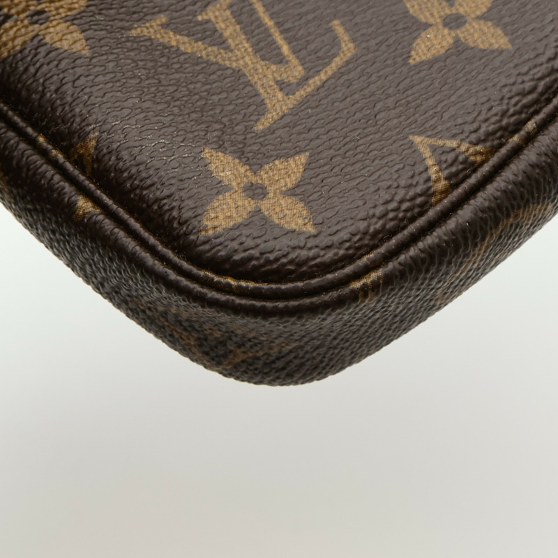LOUIS VUITTON Monogram Mini Pochette Accessoires手挽袋-11