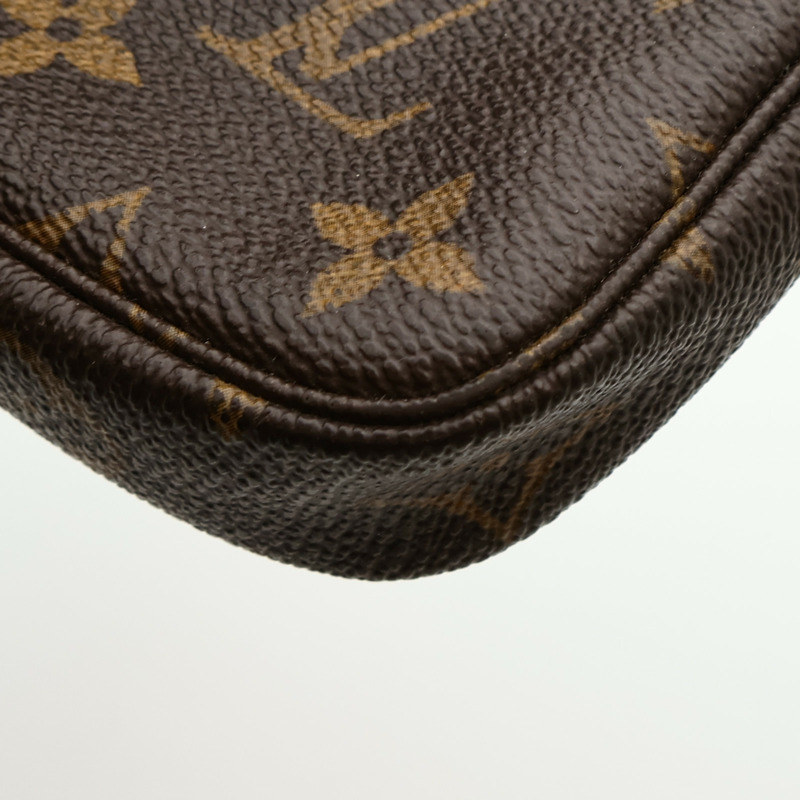 LOUIS VUITTON Monogram Mini Pochette Accessoires手挽袋-12