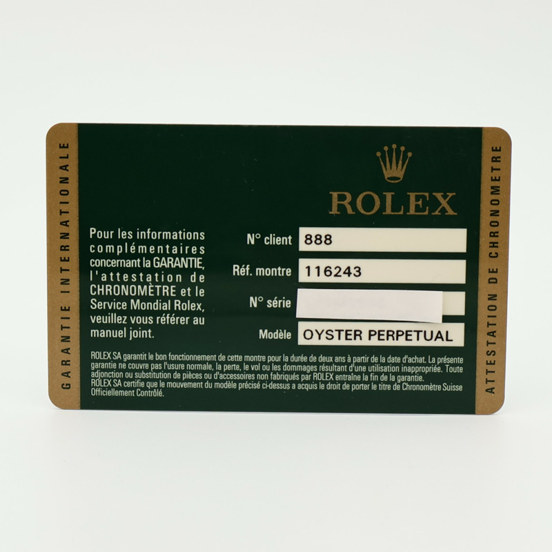 ROLEX Datejust 116244G-9