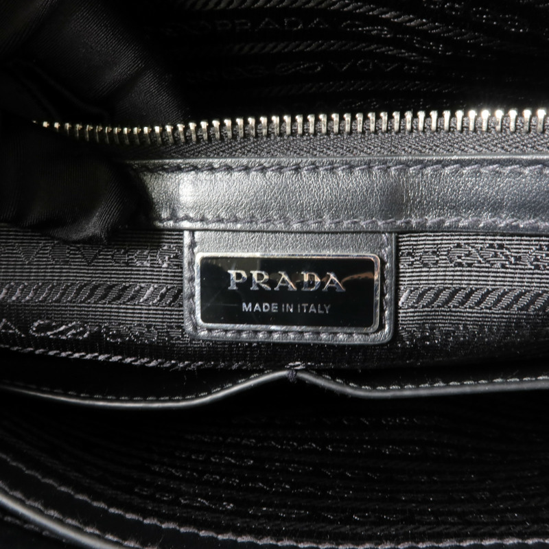 PRADA Saffiano皮革2 Way Shoulder Bag Briefcase手挽肩背兩用袋-5