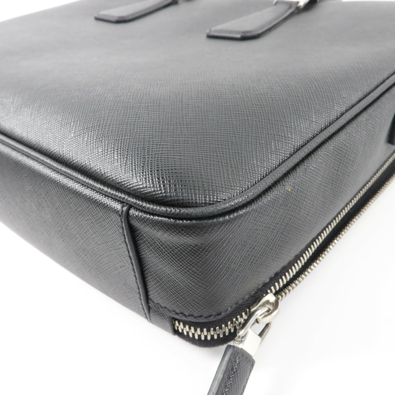 PRADA Saffiano皮革2 Way Shoulder Bag Briefcase手挽肩背兩用袋-14
