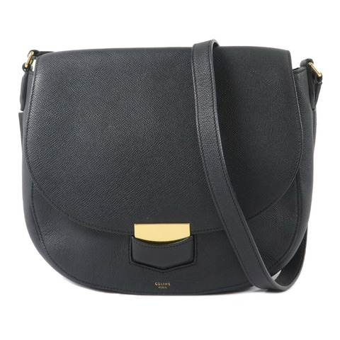CELINE 牛皮皮革Trotter肩背袋
