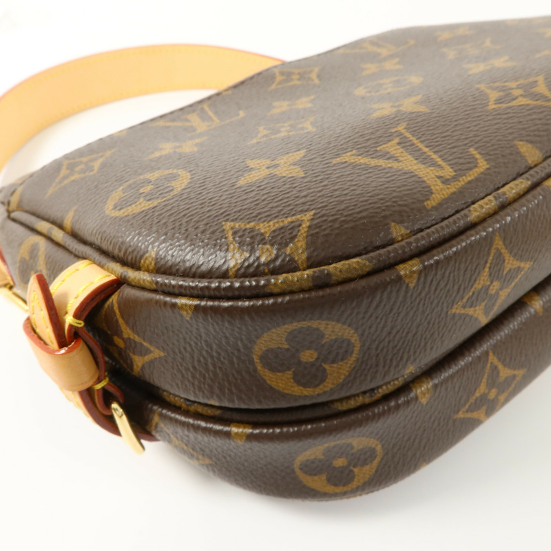 LOUIS VUITTON Monogram Saumur BB金扣手挽肩背兩用袋-13