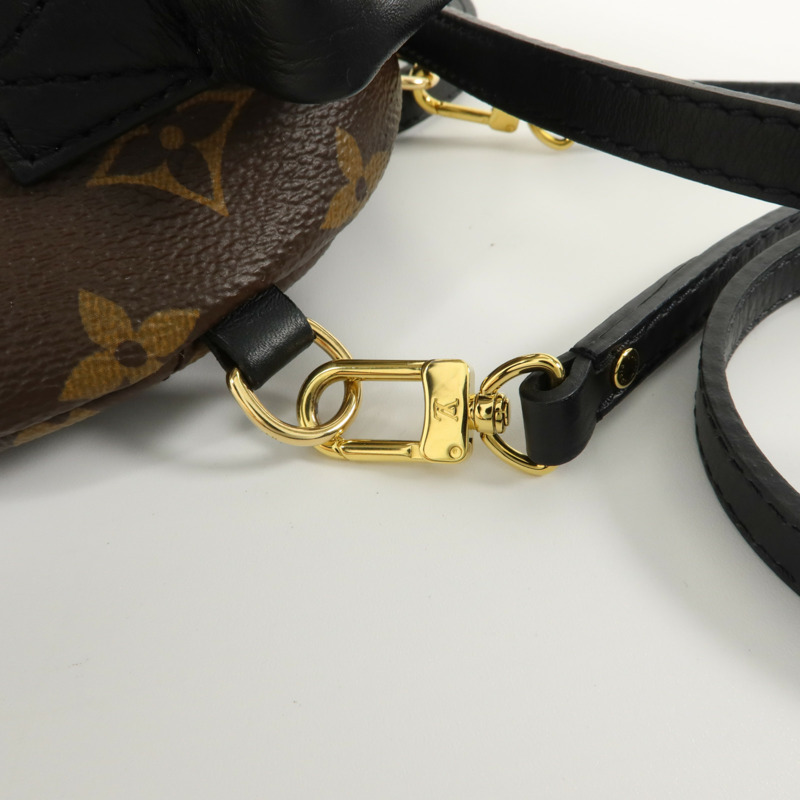 LOUIS VUITTON Monogram Palm Springs Mini金扣背包-9