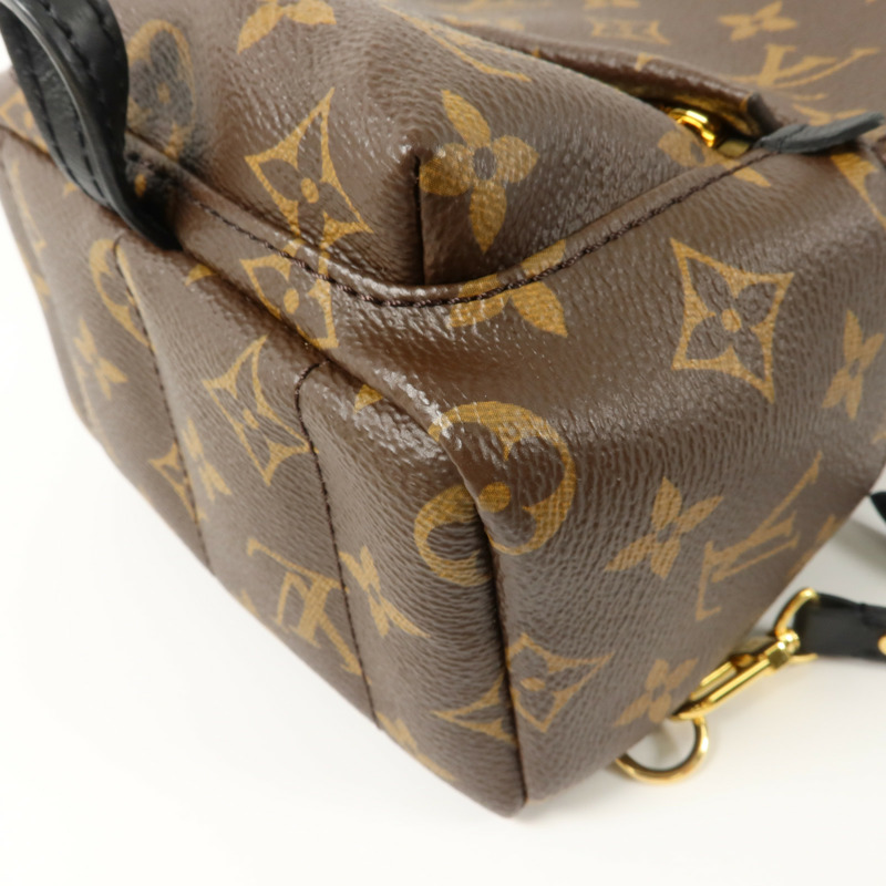 LOUIS VUITTON Monogram Palm Springs Mini金扣背包-10