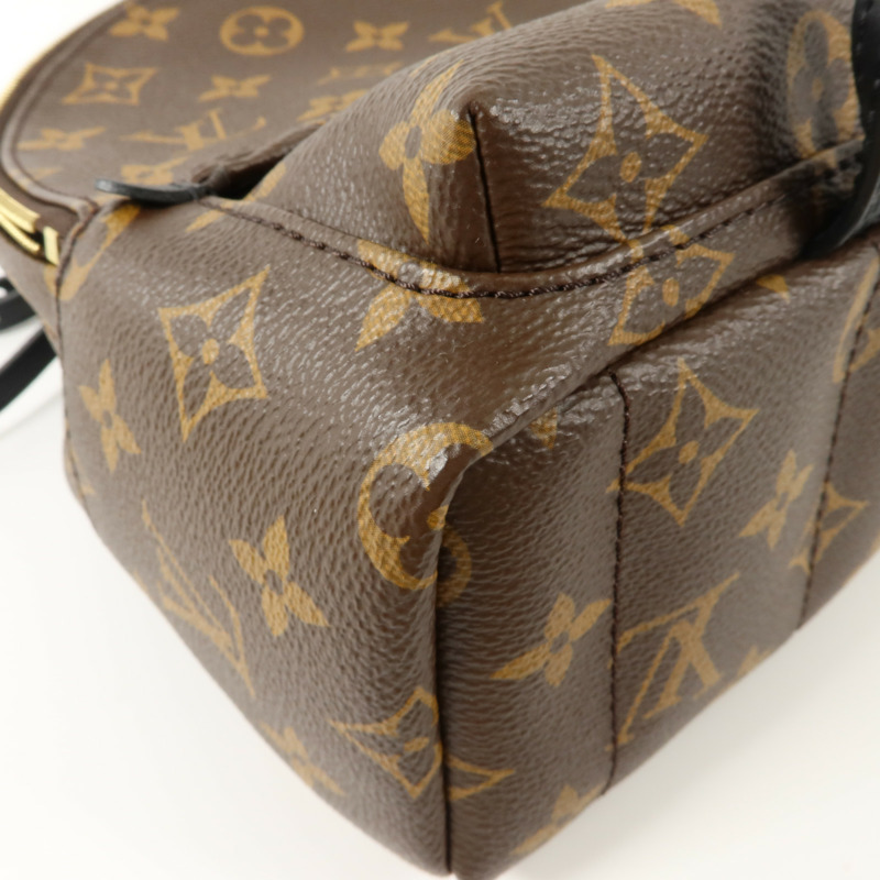 LOUIS VUITTON Monogram Palm Springs Mini金扣背包-11