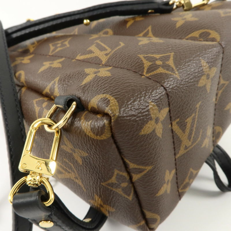 LOUIS VUITTON Monogram Palm Springs Mini金扣背包-13