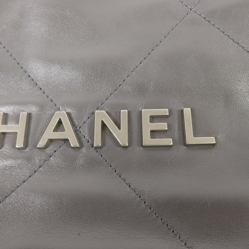 CHANEL 牛皮皮革Chanel 22 Small鏈帶肩背袋-10