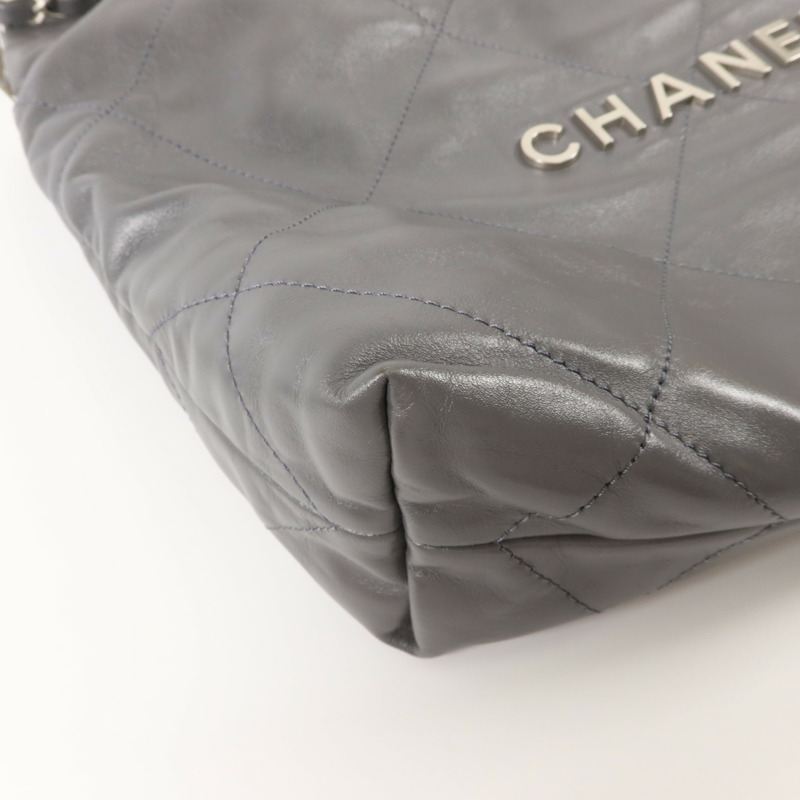 CHANEL 牛皮皮革Chanel 22 Small鏈帶肩背袋-15