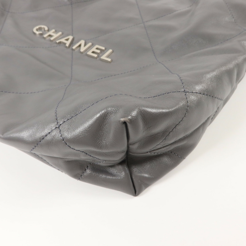 CHANEL 牛皮皮革Chanel 22 Small鏈帶肩背袋-16