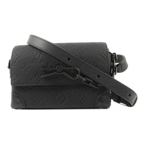 LOUIS VUITTON Monogram Taurillon Steamer Wearable Wallet肩背袋