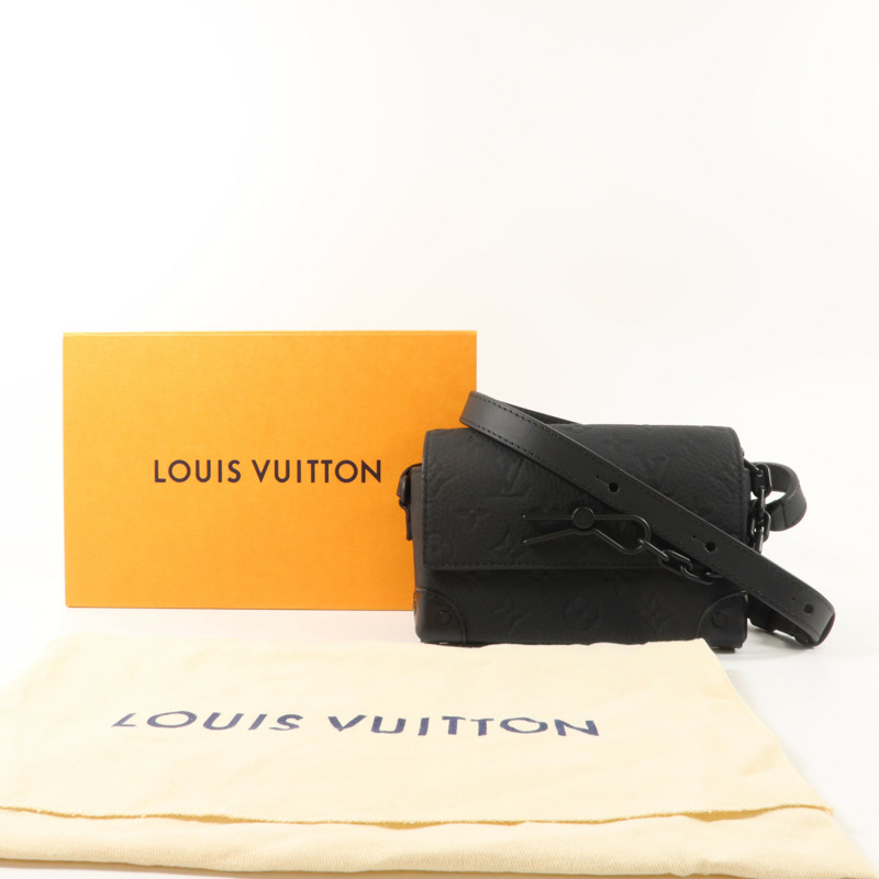 LOUIS VUITTON Monogram Taurillon Steamer Wearable Wallet肩背袋-7