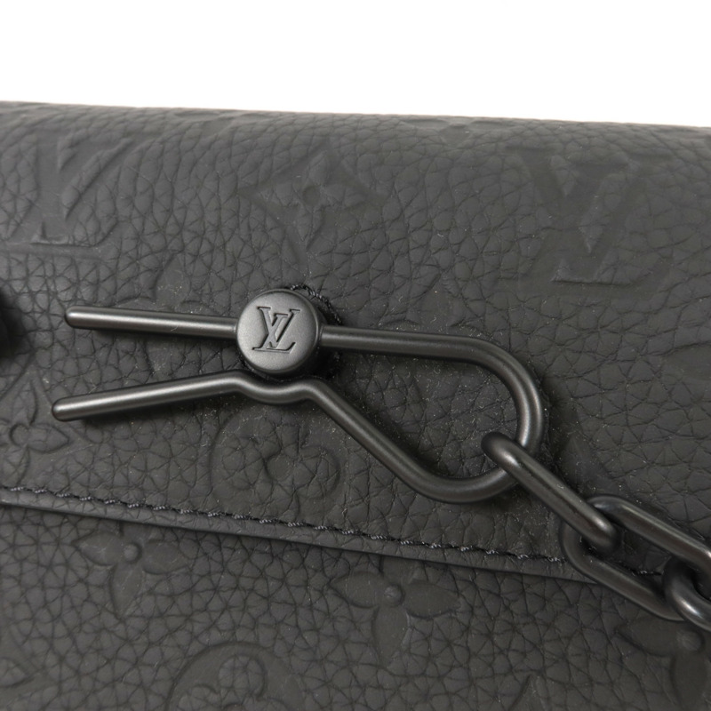 LOUIS VUITTON Monogram Taurillon Steamer Wearable Wallet肩背袋-8