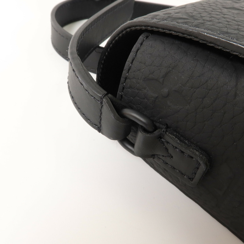 LOUIS VUITTON Monogram Taurillon Steamer Wearable Wallet肩背袋-9