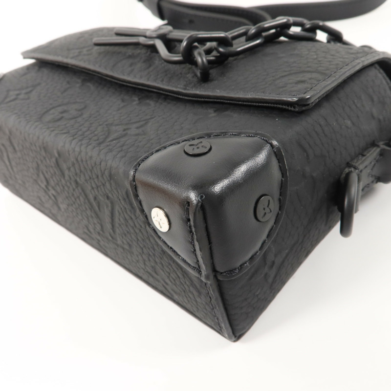 LOUIS VUITTON Monogram Taurillon Steamer Wearable Wallet肩背袋-10