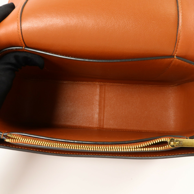 CELINE 牛皮皮革Frame Medium肩背袋-4
