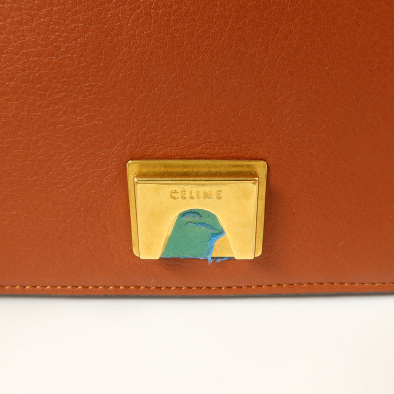 CELINE 牛皮皮革Frame Medium肩背袋-10