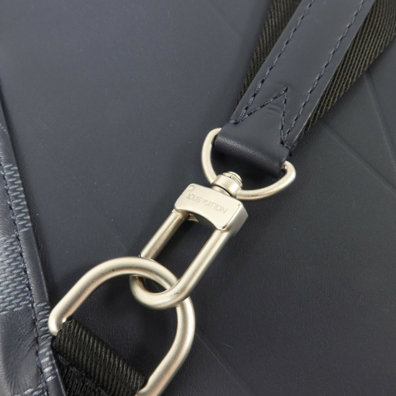 LOUIS VUITTON Damier Infini Avenue Sling肩背袋-10
