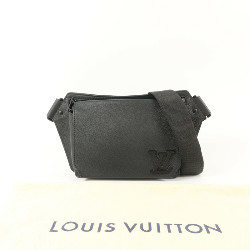 LOUIS VUITTON 牛皮皮革Aerogram Takeoff Sling Bag肩背袋-7