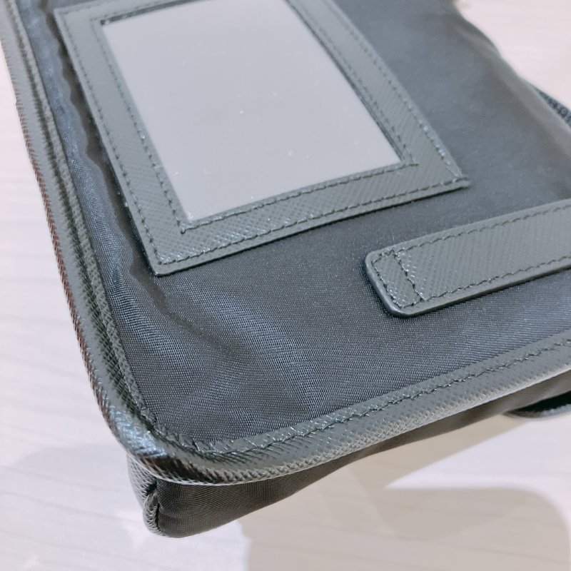 TK2063 Prada 黑色經典腰包 男女通用 Smartphone Case Black-8