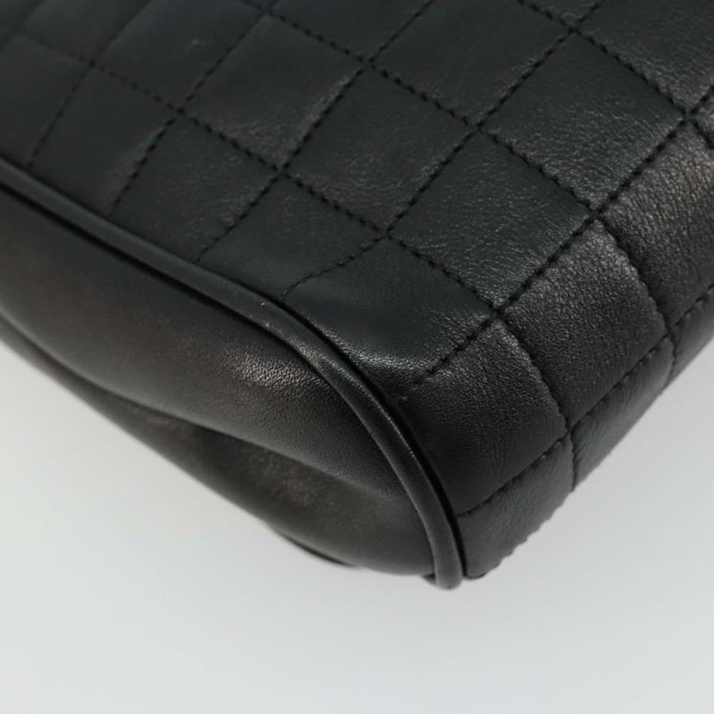 【日本直送】CELINE 鏈條肩背包,皮革材質,黑色,金色,正品編號 182421V-16
