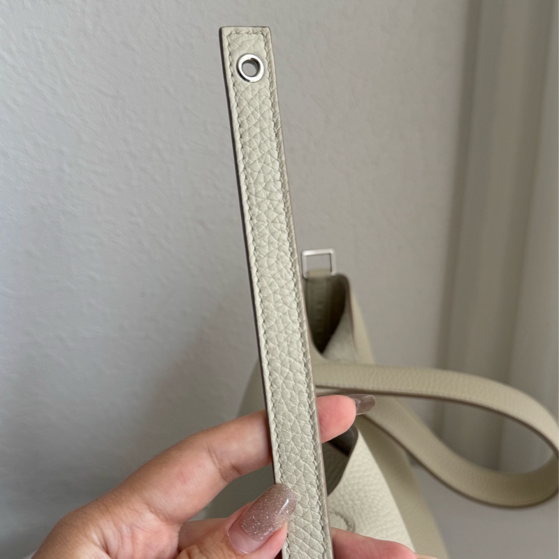 Hermes 奶昔白銀扣picotin22 🎀-23