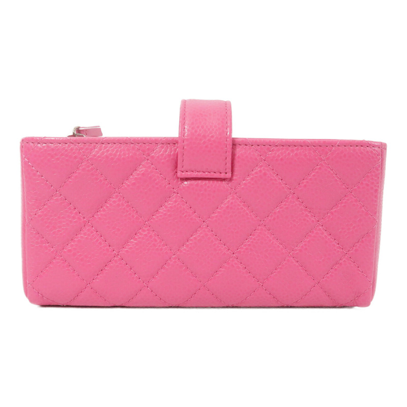 CHANEL 牛皮皮革Phone Holdr Clutch手拿包-1