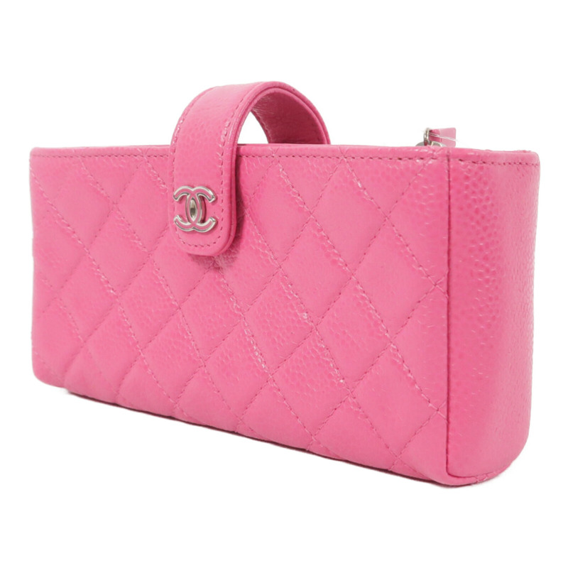 CHANEL 牛皮皮革Phone Holdr Clutch手拿包-2