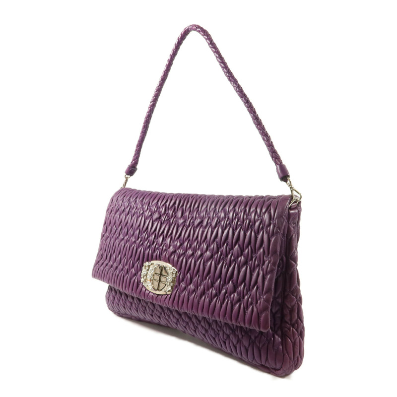 Miu Miu 羊皮皮革Shoulder Bag肩背袋-2
