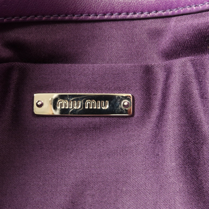 Miu Miu 羊皮皮革Shoulder Bag肩背袋-5