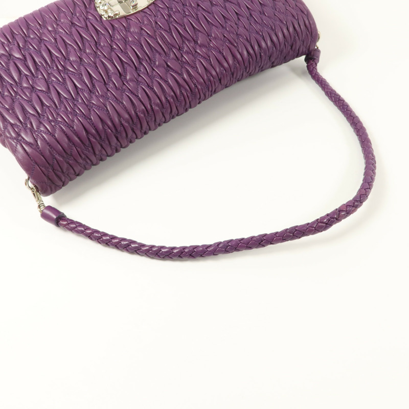 Miu Miu 羊皮皮革Shoulder Bag肩背袋-7