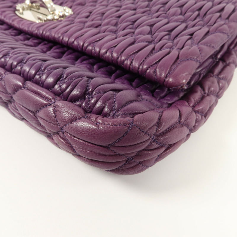 Miu Miu 羊皮皮革Shoulder Bag肩背袋-11