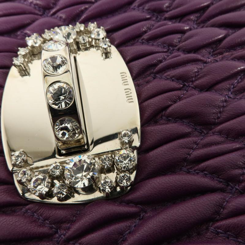 Miu Miu 羊皮皮革Shoulder Bag肩背袋-15
