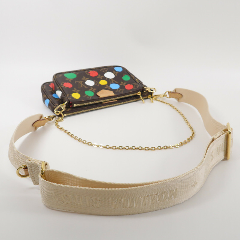 LOUIS VUITTON Monogram Lv X YK Multi Pochette手挽肩背兩用袋-9