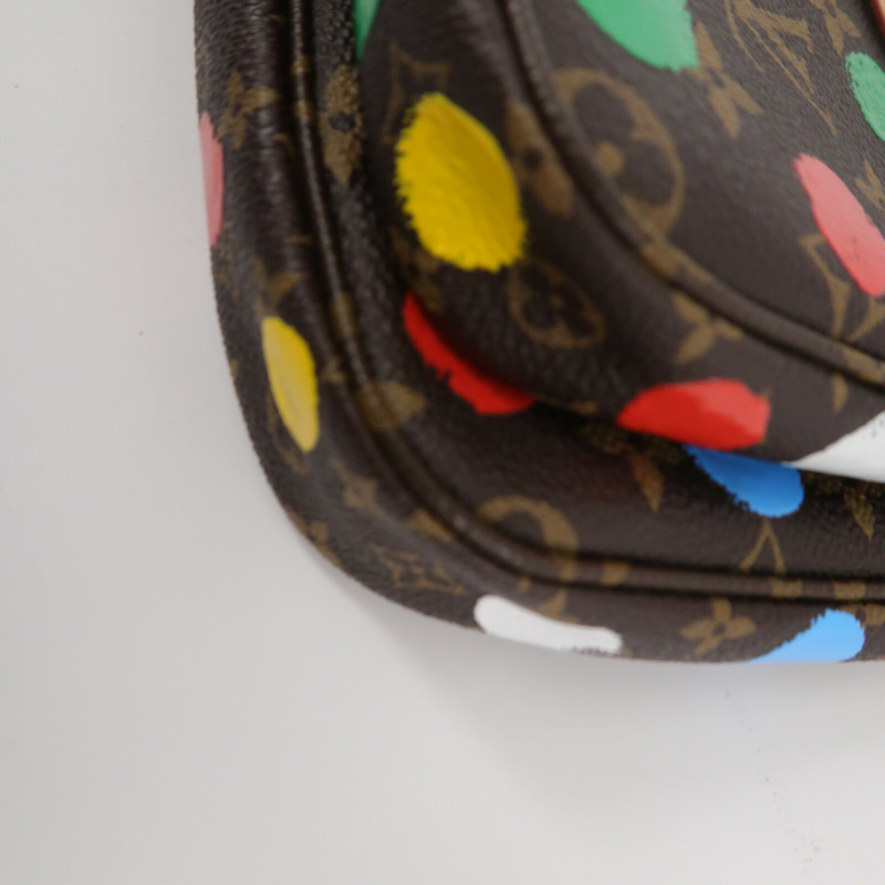 LOUIS VUITTON Monogram Lv X YK Multi Pochette手挽肩背兩用袋-11