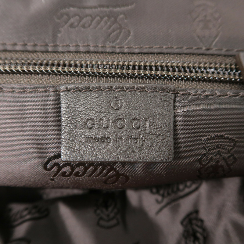 GUCCI 牛皮皮革Guccissima肩背袋-6