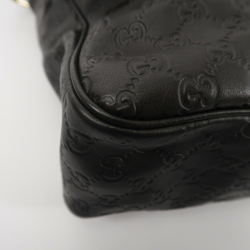 GUCCI 牛皮皮革Guccissima肩背袋-11