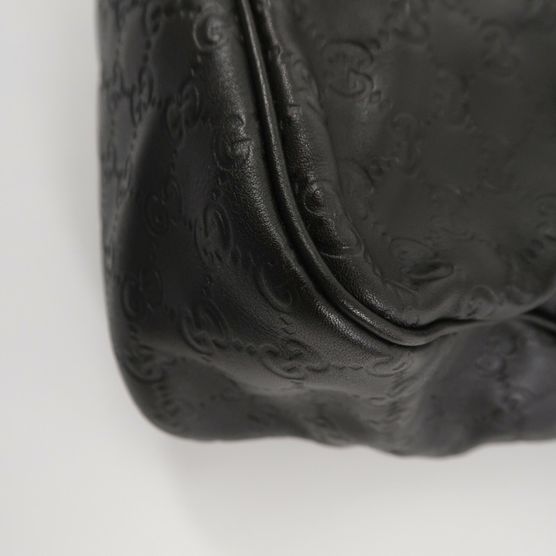 GUCCI 牛皮皮革Guccissima肩背袋-12