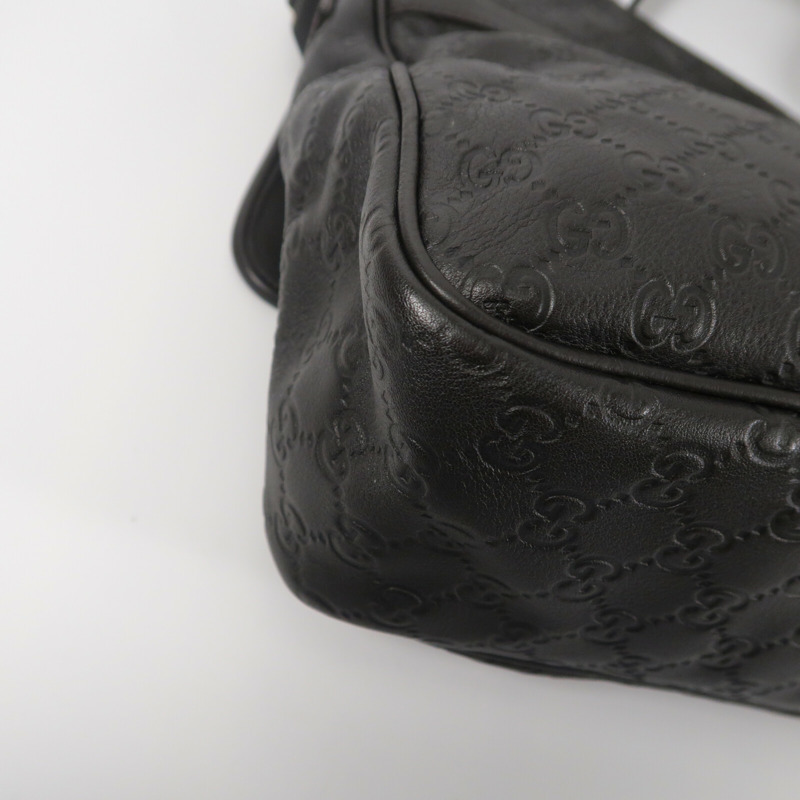 GUCCI 牛皮皮革Guccissima肩背袋-13