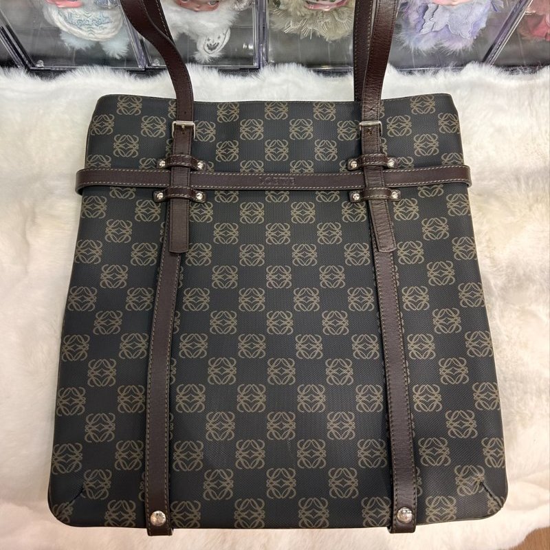 羅伊威 LOEWE Anagram 老花手提包-0