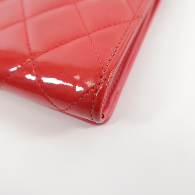 CHANEL 漆皮皮革Boy WOC Wallet On Chain鏈帶肩背袋-9