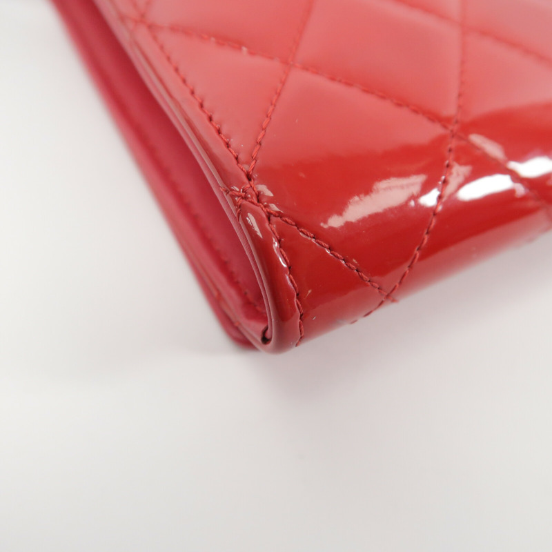 CHANEL 漆皮皮革Boy WOC Wallet On Chain鏈帶肩背袋-12