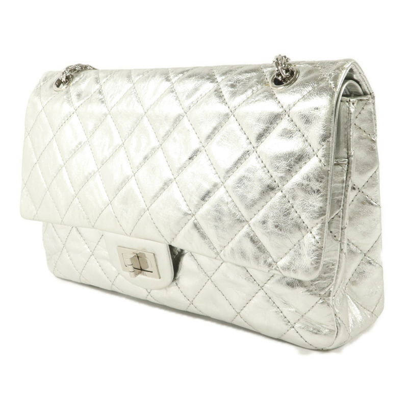 CHANEL 牛皮皮革Maxi Classic鏈帶肩背袋-2