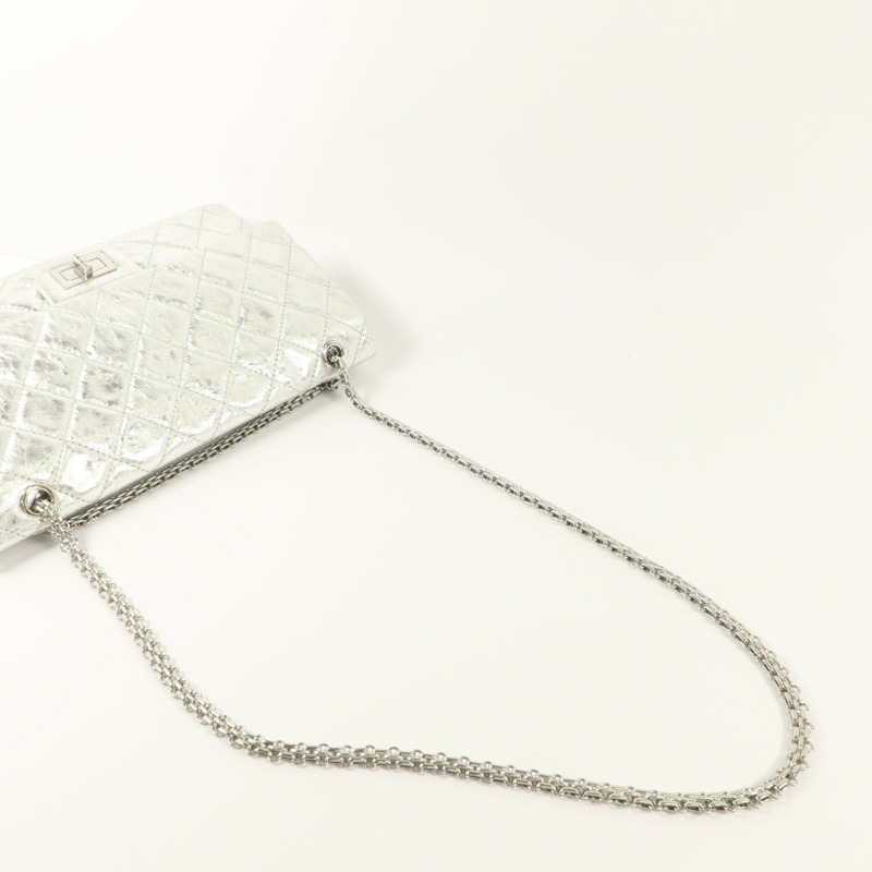 CHANEL 牛皮皮革Maxi Classic鏈帶肩背袋-7