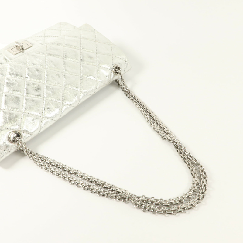 CHANEL 牛皮皮革Maxi Classic鏈帶肩背袋-8