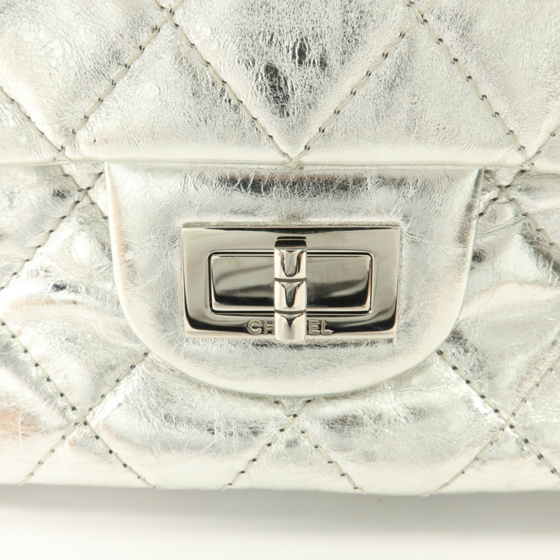 CHANEL 牛皮皮革Maxi Classic鏈帶肩背袋-9