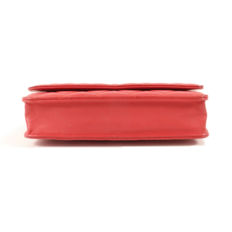 CHANEL 羊皮皮革WOC Wallet On Chain鏈帶肩背袋-3