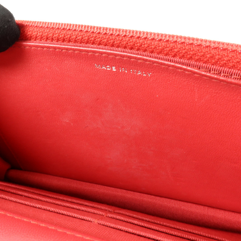 CHANEL 羊皮皮革WOC Wallet On Chain鏈帶肩背袋-17