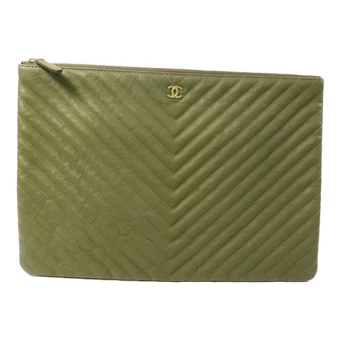 CHANEL 牛皮皮革Clutch Bag手拿包