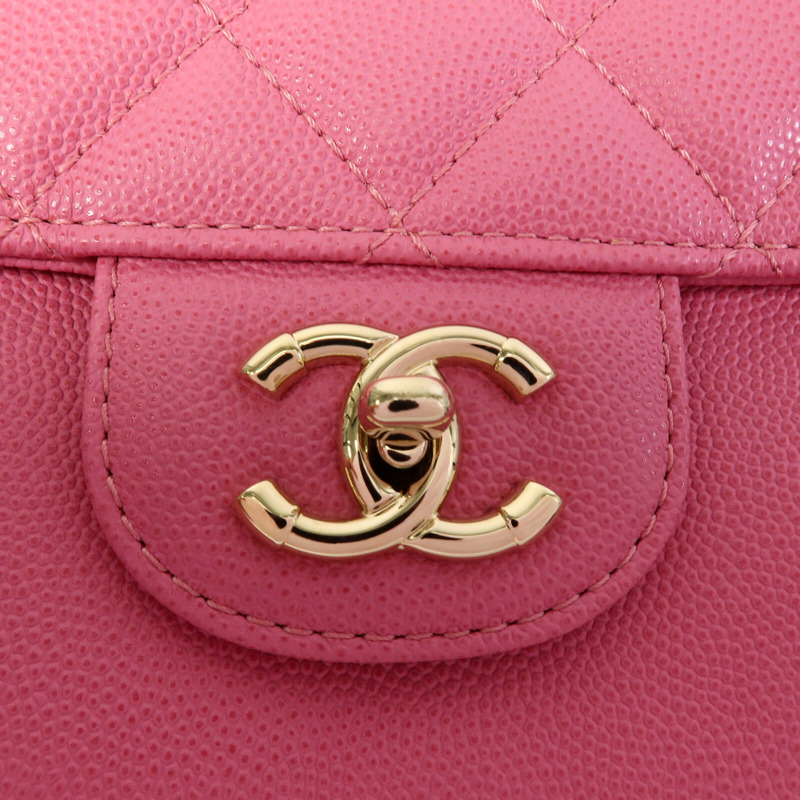 CHANEL 牛皮皮革CC Day Backpack背包-8